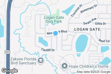 Map image of the property - 12526 Cardiff Dr