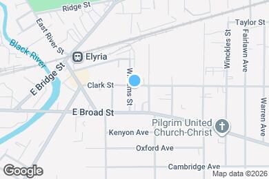 Map image of the property - 205 Clark St