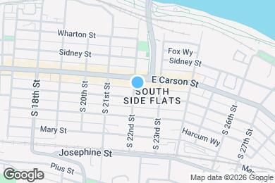 Map image of the property - 103 S 22nd St