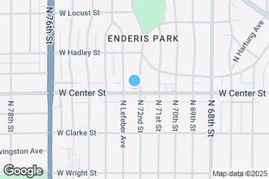 Map image of the property - 7206 W Center St