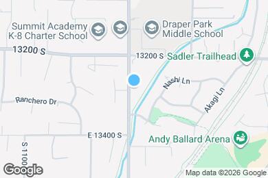 Map image of the property - 13281 S 1300 E