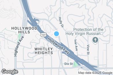 Map image of the property - 2111 N Cahuenga Blvd