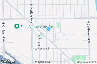 Map image of the property - 3048 W Cornelia Ave