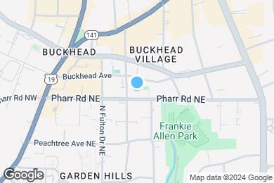 Map image of the property - MAA Buckhead