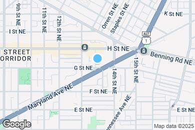 Map image of the property - 1336 G St NE