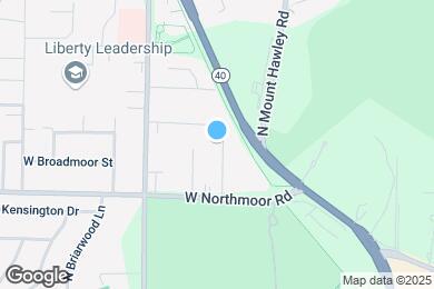 Map image of the property - 6207 N Northmoor Ct
