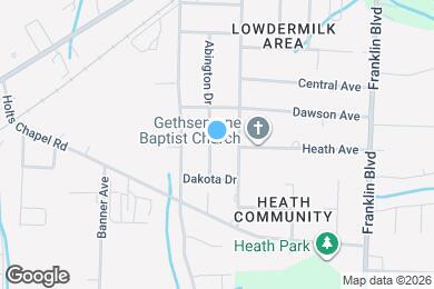 Map image of the property - 713 Abington Dr