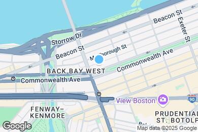 Map image of the property - 343 Commonwealth Ave