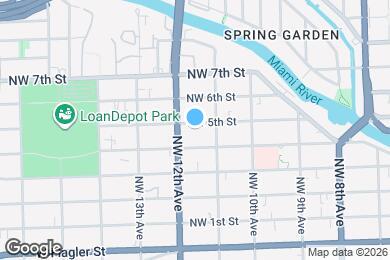 Map image of the property - 1144 NW 5th St