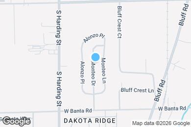 Map image of the property - 6245 Monteo Dr