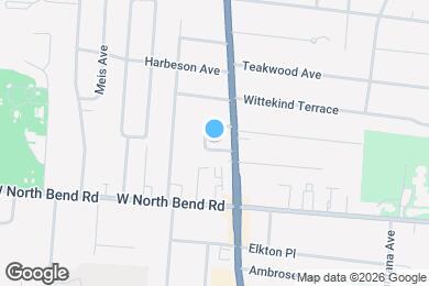Map image of the property - 1618 S Dixon Cir