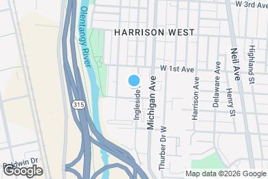 Map image of the property - 925 Ingleside Ave