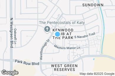 Map image of the property - Kenwood Club at the Park Apartments