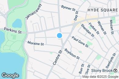Map image of the property - 419 S Huntington Ave