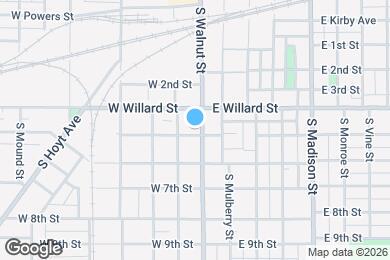 Map image of the property - Labor Center Lofts