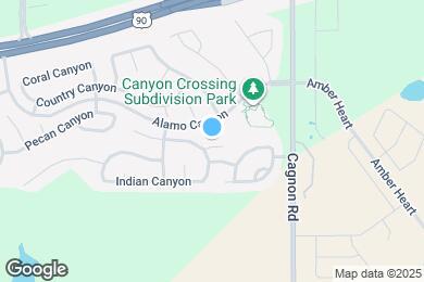 Map image of the property - 11023 Inner Canyon