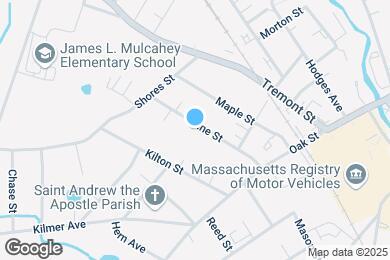 Map image of the property - 34 Pine St