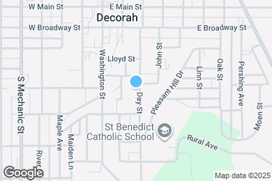 Map image of the property - 601 Day St