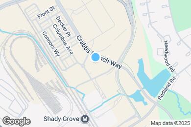 Map image of the property - The Daley at Shady Grove Metro