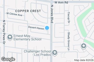 Map image of the property - 6105 Desert Haven Rd