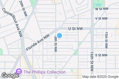 Map image of the property - 1767 T St NW