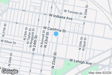 Map image of the property - 2824 N 22nd St