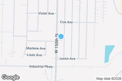 Map image of the property - 4648 W 149th St