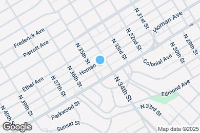 Map image of the property - 3412 Homan Ave