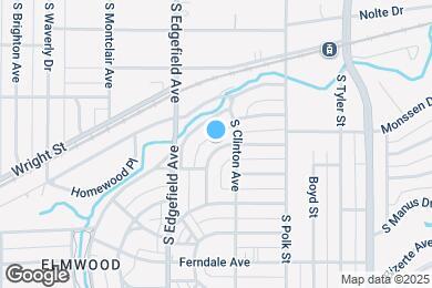 Map image of the property - 1223 Cascade Ave