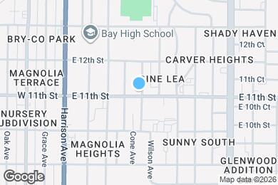 Map image of the property - 319 1/2 E. 11th St