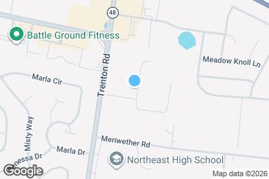 Map image of the property - 1004 Hendricks Ct