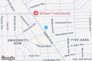 Map image of the property - 1039 Salem Ave