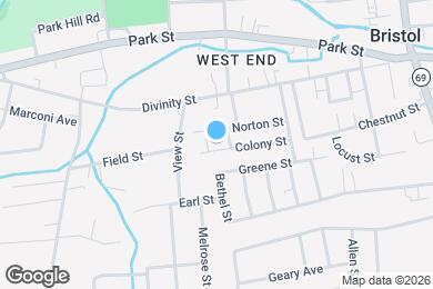 Map image of the property - 72 Colony St