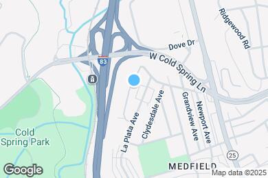 Map image of the property - 4411 Falls Bridge Dr