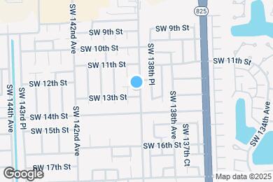 Map image of the property - 1260 SW 139th Ave