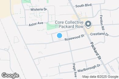 Map image of the property - 1343 Rosewood St