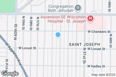 Map image of the property - 2945 N 54th St