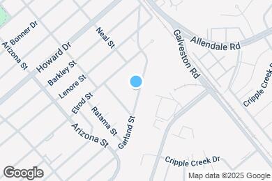 Map image of the property - 8331 Garland St