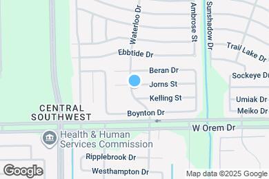 Map image of the property - 3263 Jorns St