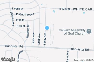 Map image of the property - 9309 Farley Ave