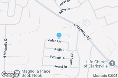 Map image of the property - 380 Louise Ln