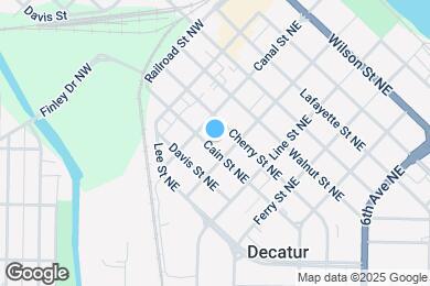Map image of the property - 114 Cain St NE