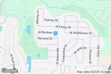 Map image of the property - 3342 W Harvard St