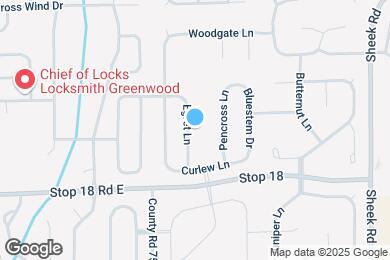 Map image of the property - 1443 Egret Ln