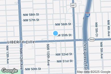 Map image of the property - 890 NW 55th St