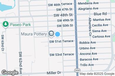 Map image of the property - 5830 SW 51st St