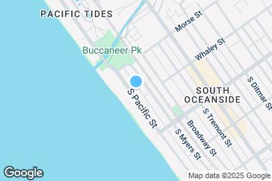 Map image of the property - 1636 S Pacific St