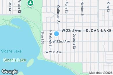 Map image of the property - 2219 Quitman St