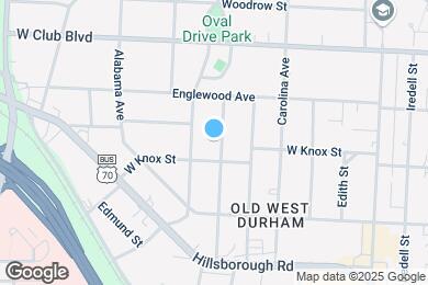 Map image of the property - 1007 1/2 Rosehill Ave.
