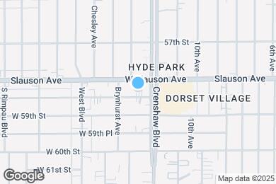 Map image of the property - 3423 W 58th Plz